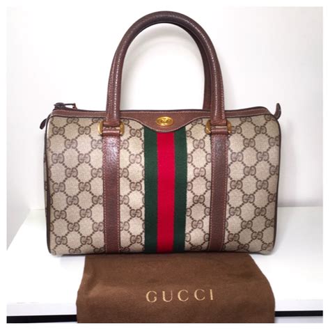 gucci handbag 1990s|old style vintage Gucci bag.